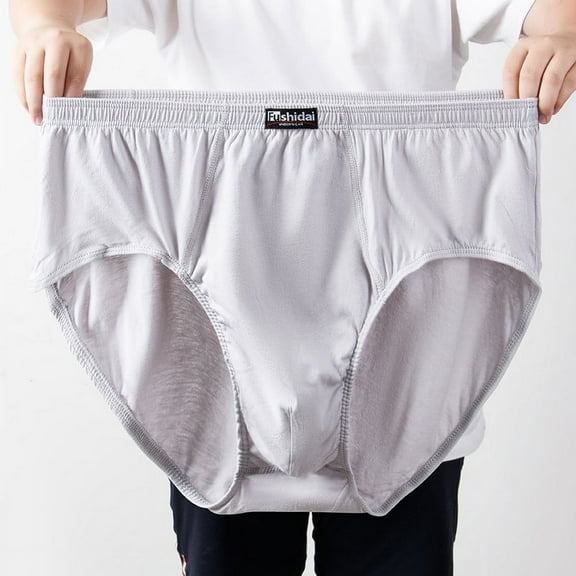 Elvqul Underwear for Men Briefs High Waisted Big and Tall Mens Underwear
