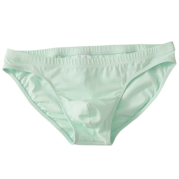 Elvqul Underwear for Men Briefs Mid Waisted Loose Mens Underwear