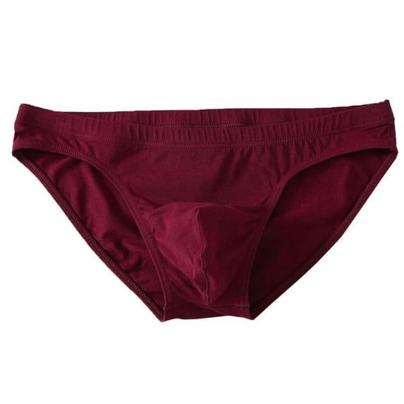 Elvqul Underwear for Men Briefs Mid Waisted Stretch Mens Underwear