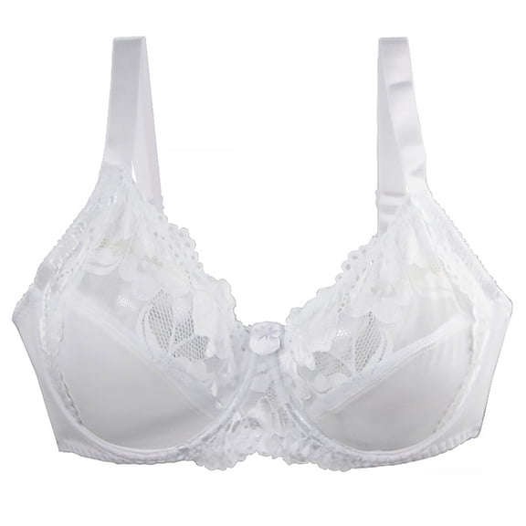 Gymvis Womens Bras Plus Size Underwire Push up Lightweight Breathable Bras for Women 38D-46D 36E-48E 36F-48F