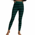 thumbnail image 1 of Hipattires Womens Leggings,Juniors Pants,Athletic Stretchy Yoga Ankle,Green, Size XL, 1 of 6