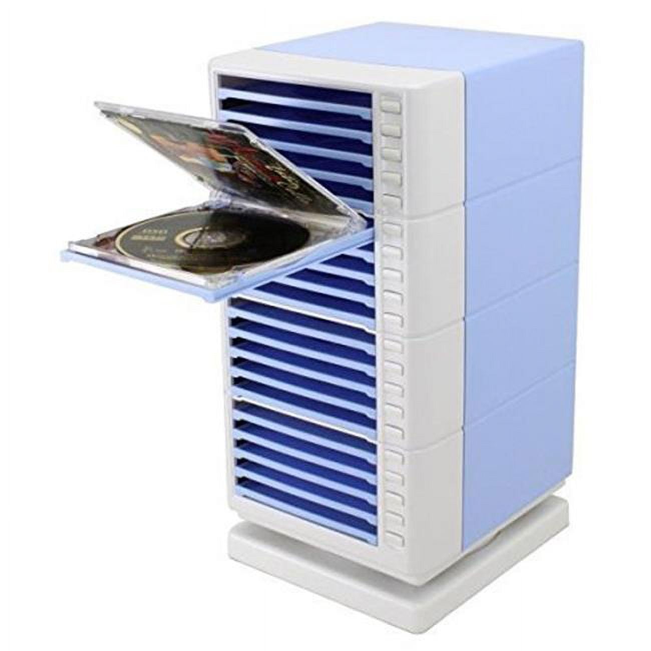 Hipce CDRT-20 AG One Touch Swivel CD Rack, Apple Green - 20