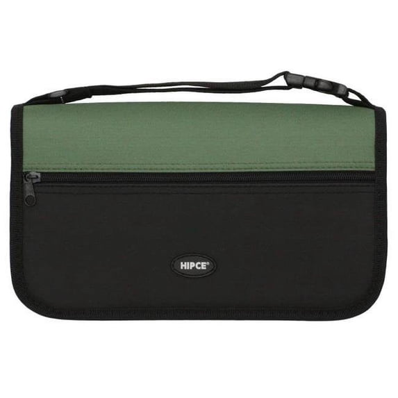 Hipce CDW3-101-105 NG Portable CD & DVD Wallet, Navy Green - 56 Capacity