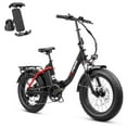 thumbnail image 1 of Hipeak 750W Folding Electric Bike for Adults 48V 15Ah Ebike 20" x 4.0" Fat Tire Electric Bike for Adults 25MPH Front Suspension, 1 of 6