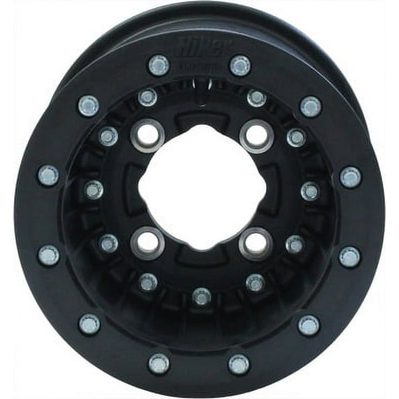 Hiper Wheel Non Beadlock CF1R Wheel Front - 10x5 - 3+2 Offset - 4/156 - Black 1050-YPF-C-NBL