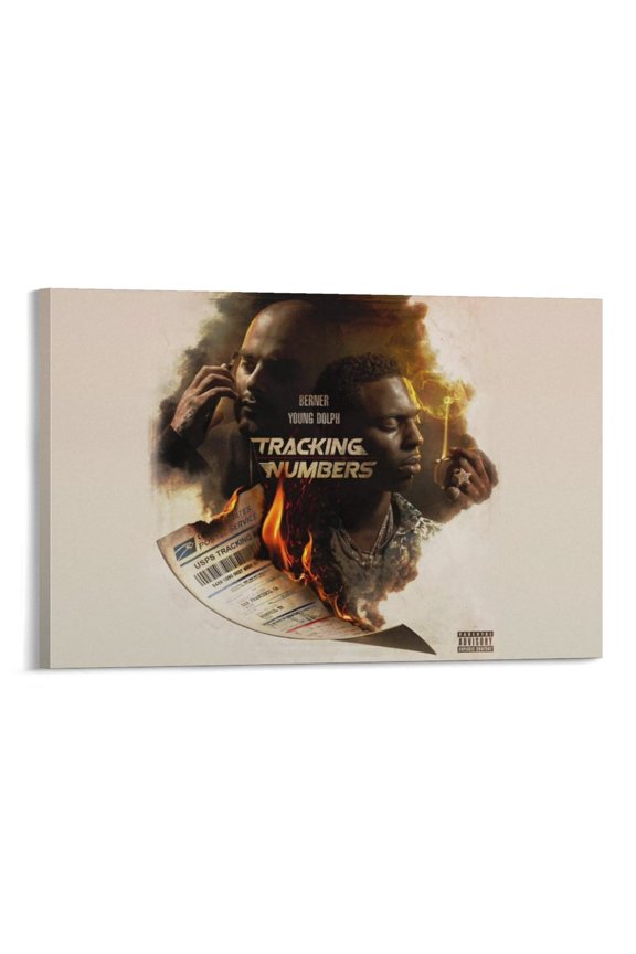 Hiphop Singer Poster Young Dolph (3) Wall Art Poster Scroll Canvas Painting Picture Living Room Decor Home 24x36inch(60x90cm)