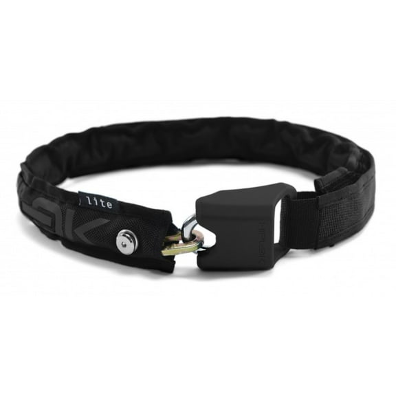 Hiplok Lite Wearable Hardened Steel Chain Lock: 8mm, Black
