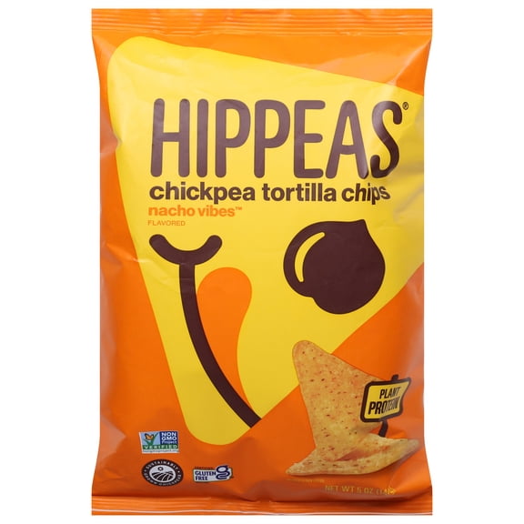 Hippeas - Chkpea Nacho Tortila Chps - CS of 12-5 OZ