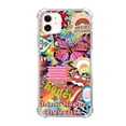 thumbnail image 1 of Hippie Aesthetic Postive Quotes Case Compatible with iPhone 12,Unique Trendy Design TPU Bumper Cover Case, 1 of 5