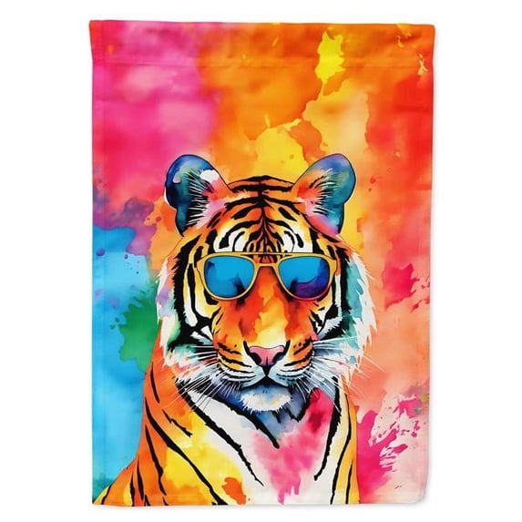 Hippie Animal Bengal Tiger House Flag 28 in x 40 in