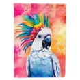 thumbnail image 1 of Hippie Animal Cockatoo House Flag 28 in x 40 in, 1 of 5