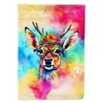 thumbnail image 1 of Hippie Animal Deer House Flag, 1 of 5