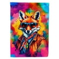 thumbnail image 1 of Hippie Animal Fox Garden Flag 11.25 in x 15.5 in, 1 of 5