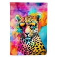 thumbnail image 1 of Hippie Animal Leopard Garden Flag 11.25 in x 15.5 in, 1 of 2