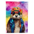thumbnail image 1 of Hippie Animal Otter House Flag 28 in x 40 in, 1 of 5