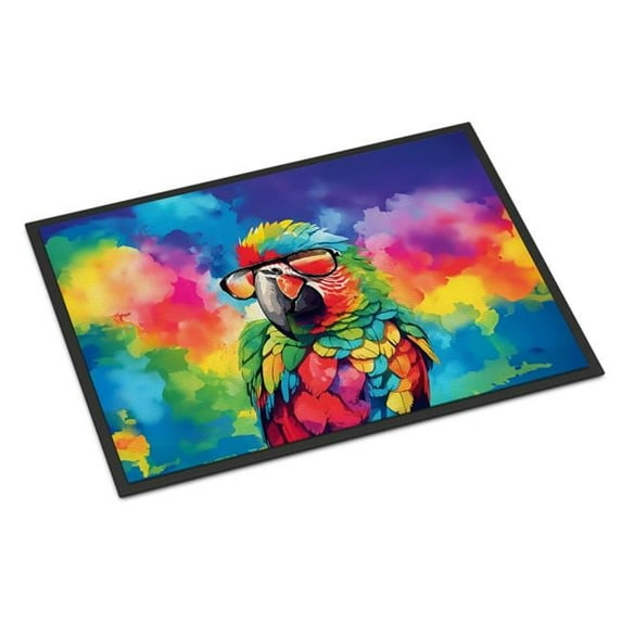 Hippie Animal Parrot Doormat