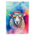 thumbnail image 1 of Hippie Animal Sheep House Flag, 1 of 5