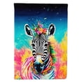 thumbnail image 1 of Hippie Animal Zebra House Flag, 1 of 5