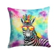 thumbnail image 1 of Hippie Animal Zebra Throw Pillow 18 in x 18 in, 1 of 5