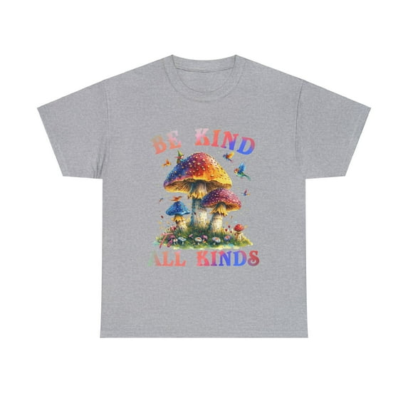Hippie Be Kind T-Shirt, Hippie Mushroom Groovy Shirt, Hippie ID-0221-UMUC