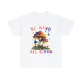 thumbnail image 1 of Hippie Be Kind T-Shirt, Hippie Mushroom Groovy Shirt, Hippie ID-0221-UMUC, 1 of 10