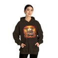 thumbnail image 1 of Hippie Bus Graphic Hoodie Unisex Heavy Blend Hooded Sweatshirt 60s 70s, 1 of 9
