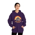 thumbnail image 1 of Hippie Bus Graphic Hoodie Unisex Heavy Blend Hooded Sweatshirt 60s 70s, 1 of 9