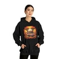 thumbnail image 1 of Hippie Bus Graphic Hoodie Unisex Heavy Blend Hooded Sweatshirt 60s 70s, 1 of 9
