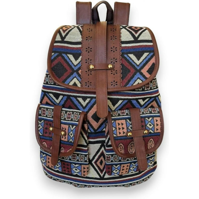 Vintage hippie backpack 2025