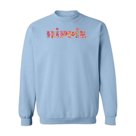Hippie Cool Design Sweatshirt Women -Image by Shutterstock, Female Small