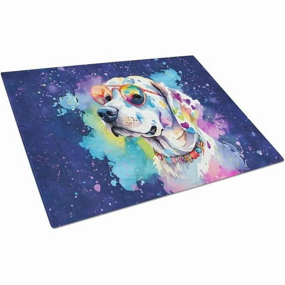Hippie Dawg Glass Cutting Board Large 12 in x 15 in