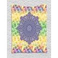 thumbnail image 1 of Hippie Decor Tapestry, Ethnic Ancient Indian Mandala Symbol Eastern Cosmos Culture Digital Illustration, Wall Hanging for Bedroom Living Room Dorm Decor, 40W X 60L Inches, Multi, by Ambesonne, 1 of 1