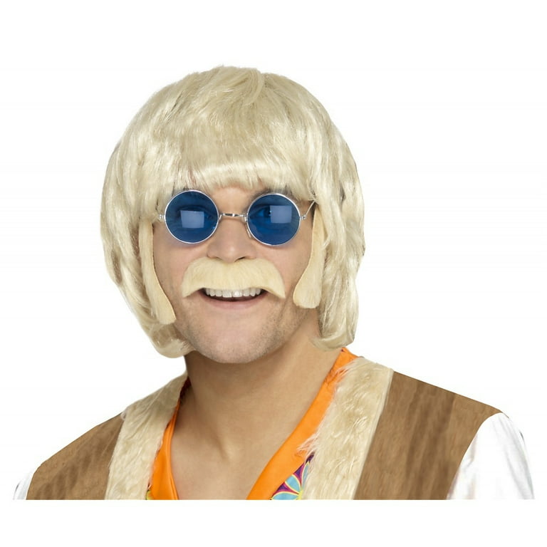 Hippie Disguise Set Adult Brown Hippie Disguise Set Adult Brown