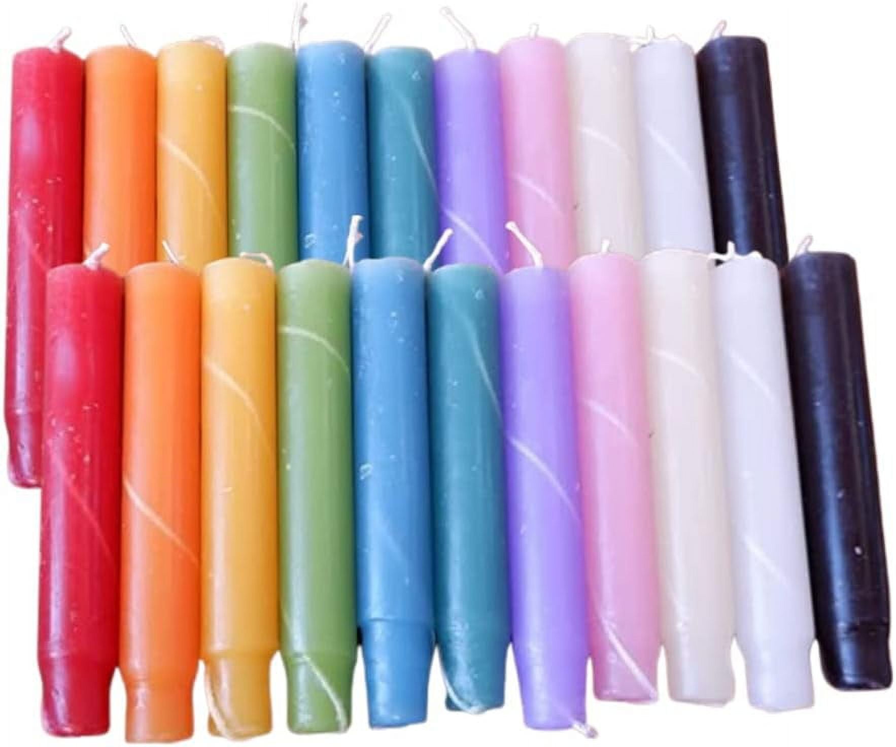 Hippie Drippy Drip Candles Pack Of 22 Dripping Taper Candles Wine