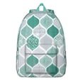 thumbnail image 1 of Hippie Floral School Backpack, Casual Daypack with Water-Resistant Fabric and Multi-Compartment for Daily Use, 1 of 5