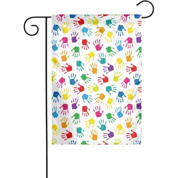 Hippie Flower Retro Boho Garden Flags 12x18 Double Sided Garden Flags For Outside Spring Garden Flag Yard Flags Small Summer Garden Flag For Outdoor Porch Patio Farmhouse Lawn