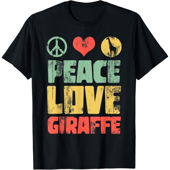 Hippie Giraffe T-Shirt