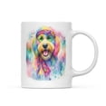 thumbnail image 1 of Hippie Goldendoodle Portrait Watercolor Tie-Dye Vintage Styles Mug Doodle Dog Lover Gifts Idea Coffee Tea Cup - 00014, 1 of 4