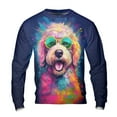 thumbnail image 1 of Hippie Goldendoodle Portrait oil painting Watercolor Tie-dye Vintage All Over Print 3D Sweatshirt Unisex Merch Doodle Dog Lover Gifts Idea - 00015, 1 of 6