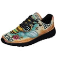 thumbnail image 1 of Hippie In A World Where You Can Be Anything Be Kind Shoes Sneakers Black Size 9, 1 of 7