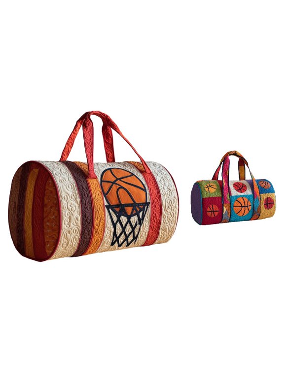 Hippie Journey Hippie Van Quilted Travel Duffle Bag, Retro Boho Floral Pattern Weekender Overnight Bag, Airline Approved Carry On Luggage with Extra Strap, Lightweight Gym & Everyday Travel Tote