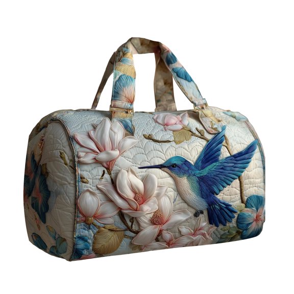 Hippie Journey Quilted Duffel Bag Hippie Van Travel Duffle Bag Boho Week Travel Overnight Luggage Bag Gym Tote Bags