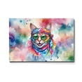 thumbnail image 1 of Hippie Manx Portrait Watercolor Tie-Dye Vintage Styles Horizontal Matte Canvas Poster Cat Lover Kitten Owner Gifts Wall Art Home Decor - 00014, 1 of 5