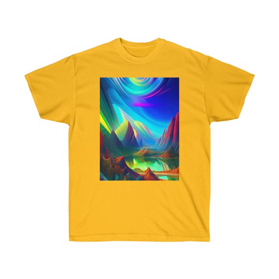 'Hippie Mountains' Unisex Ultra Cotton Tee