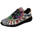 thumbnail image 1 of Hippie Peace Sign Imagine All The People Living Life In Peace Shoes Sneakers Black Size 7.5, 1 of 7