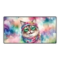 thumbnail image 1 of Hippie Ragdoll Portrait Watercolor Tie-Dye Vintage Styles Desk Mat Full Keyboard Mouse Pad Cat Lover Kitten Owner Gifts Idea Large Mousepad - 00014, 1 of 5