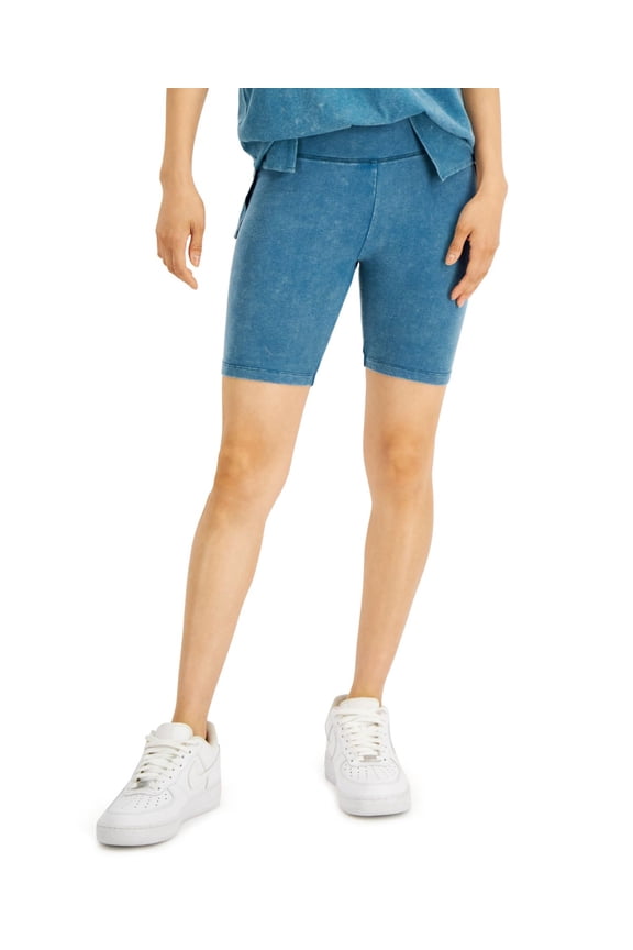 Juniors High-Rise Biker Shorts