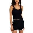 thumbnail image 1 of Hippie Rose Juniors' Lace-Trim Tank Top B4HP (Black,Juniors,XL), 1 of 1