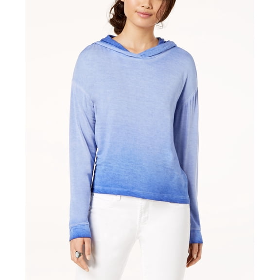 Hippie Rose Juniors Ombre Hoodie Acid Rain L