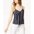 thumbnail image 1 of Hippie Rose Juniors Striped Adjustable Top Blue Stripe M, 1 of 1